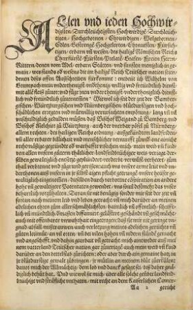 Deß Edlen vnd Ehrnvesten Wilhelmen von Grumpachs offne, notgetrangte Klagschrifft, vnd wahrhaffte, gegründte Gegenbericht, über vnd wider Bischof Weigands zu Bamberg ... landfriedbrüchige ... zugefügte gewaltsam, gegen jene dem von Grumpach ...
