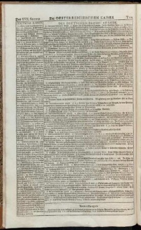 Tab. XVIII. Der Oesterreichischen Kaiser Seculum Leopoldinum. Des XVII. Seculi