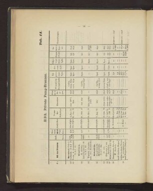 Tab. 11 II B.2 Private Pump-Brunnen