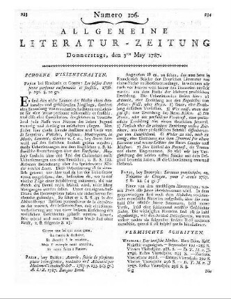 The New Polite Preceptor, containing the Beauties of english Prose. Selected from the Writings of the most eminent Authors, in order to form the stile and promote a literary Emulation in the Youth of both Sexes. By th editor of the Sunday Monitor. London: Johnson 1786