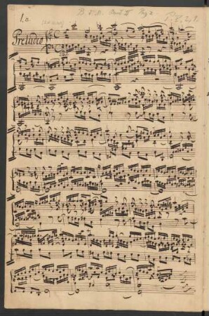 Präludien and Fugen; org; C-Dur; BWV 545