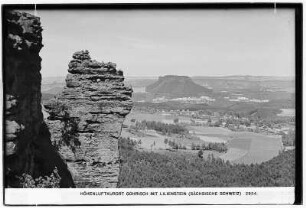 Sächsische Schweiz. Höhenluftkurort Gohrisch mit Lilienstein