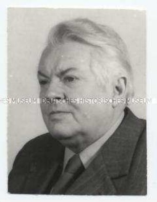 Passbild von Prof. Dr. Heinz Grahneis - Personenkonvolut