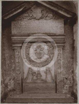Epitaph Holzman auf dem Friedhof Bunzlau