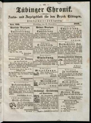 929-936, 29. November (Nr. 233) - 30. November (Nr. 234)