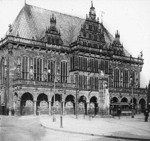Bremen, Rathaus, Marktfront; Bentheim, Lüder von