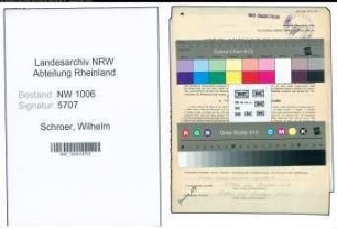 Entnazifizierung Wilhelm Schroer , geb. 01.08.1883 (Gastwirt)