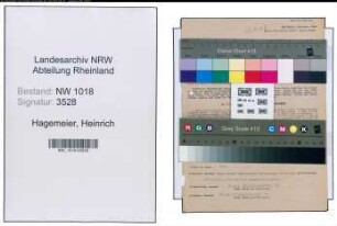Entnazifizierung Heinrich Hagemeier , geb. 08.12.1914 (Vertreter)
