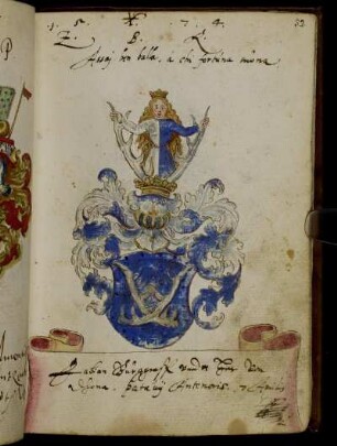 Fabian Burggraff undt her v. Dhona. Padua 1574