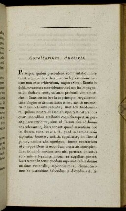 Corollarium Auctoris.