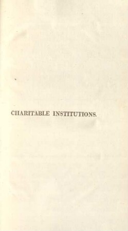 Charitable Institutions