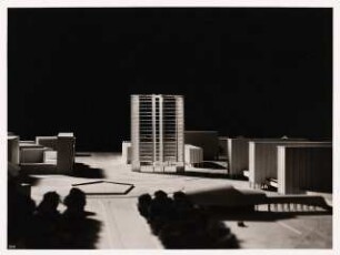 Telefunken-Hochhaus, Berlin-Charlottenburg: Modellansicht