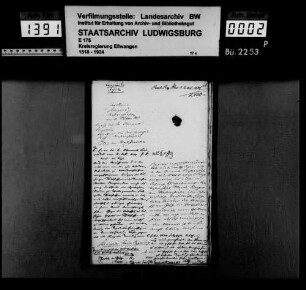 Ortsvorsteher zu Westernhausen