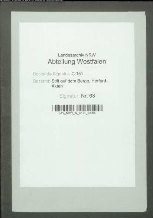 Bestätigung der stiftischen Pfändungsrechte über die Eigenbehörigen