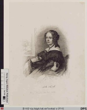 Bildnis Ida Frick (Ps. J. Fremann), verheir. Krempe