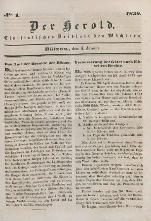1839: Der Herold