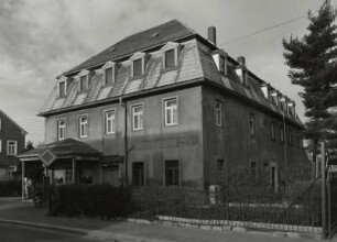 Mügeln, Wohnhaus : Mügeln (Kreis Torgau-Oschatz), Wohnhaus, Dr. Friedrichs-Straße 59, Straßenansicht