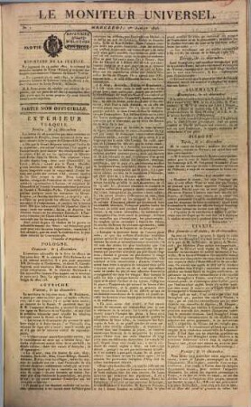 Le moniteur universel. 70. 1823, Jan. - Juni