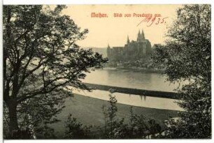 Meißen. Albrechtsburg von Proschwitz, Winterhafen