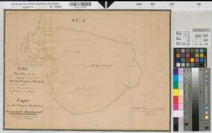 Dortmund (Dortmund), Teilung des Oesterholzes, Borgholzes und Westerholzes, Bl. 2 Brouillonkarte Borgbauerschaft