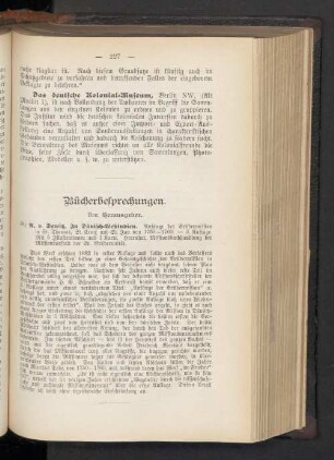 Bücherbesprechungen