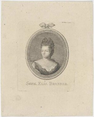 Bildnis der Soph. Elis. Brenner