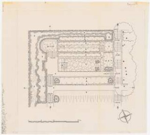 Gartenanlage Richard-Wagner-Festspielhaus, Bayreuth: Grundriss