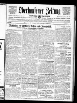 Oberhausener Zeitung : Osterkrader Zeitung : Osterfeld-Bottroper Zeitung