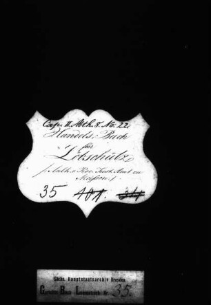 Gerichtshandelsbuch von Löbschütz (bei Lommatzsch) (Anteil Prokuraturamt Meißen)