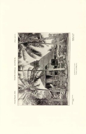 Plate LXIII. North-central province. Panikkankulama. Viháré and Dágaba.
