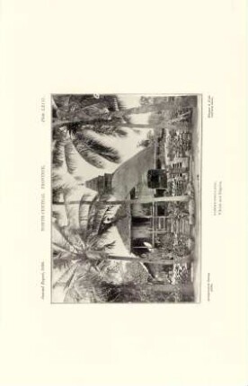 Plate LXIII. North-central province. Panikkankulama. Viháré and Dágaba.