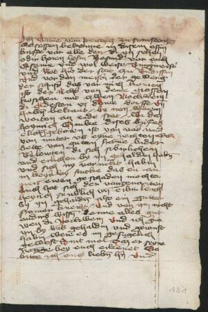 Empfehlungsschreiben, Senftenberg 1445