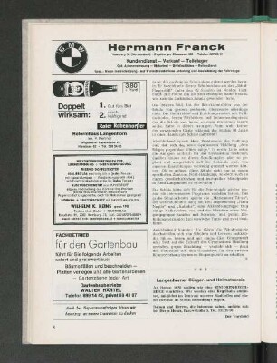 Langenhorner Bürger- und Heimatverein