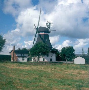 Nordstrand. Älteste Windmühle der Insel