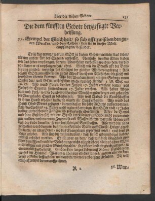 Die dem fünfften Gebote beygefügte Verheissung