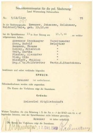 Brenner, Johannes