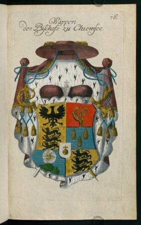 76, Wappen des Bischofs zu Chiemsee