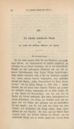 30-44 Die Christo innewohnende Gnade nach der Lehre des heiligen Thomas von Aquin