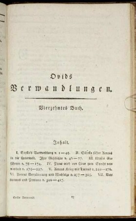 Vierzehntes Buch.