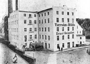 Görlitz. Vierradenmühle, aus: Die Mühle vom 16.10.1908