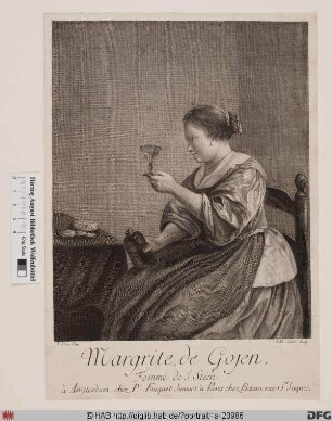 Bildnis Margaretha Steen, geb. van Goyen