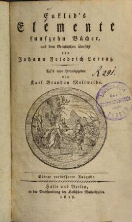 Euklids Elemente : funfzehn Bücher