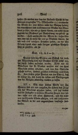 Kap. 12, v. 1- 3. - Kap. 13, v. 22. bis 25.