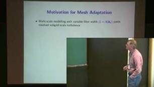 Adaptive moving meshes in large eddy simulation for turbulent flows