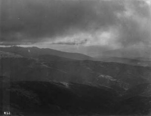 Im Gebirge : Blick das Gebirge bei San Millán in das Arlanzón-Tal