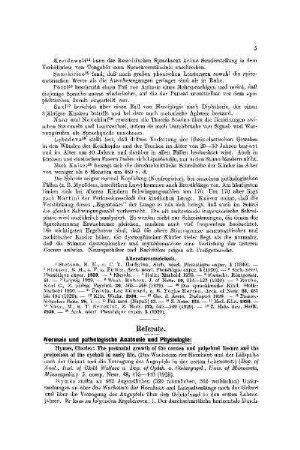 Normale und pathologische Anatomie und Physiologie