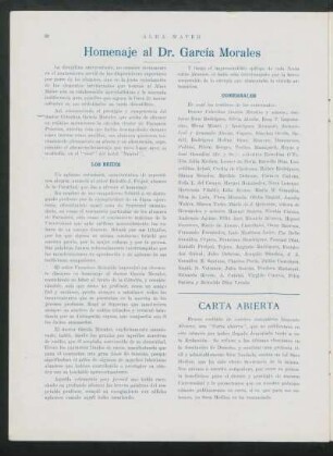 Carta abierta