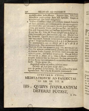 686-696, Sp. 136. De His, quibus jusjurandum deferri potest