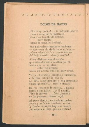 Dolor de madre