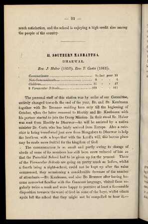 22-31, II. Southern Mahrattha